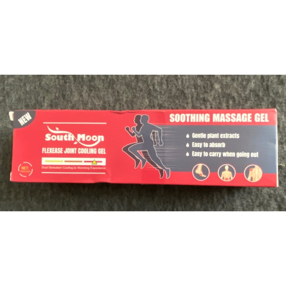 South Moon Flexease Joint Cooling Gel Soothing Massage Muscle Relief 120g 4.23oz